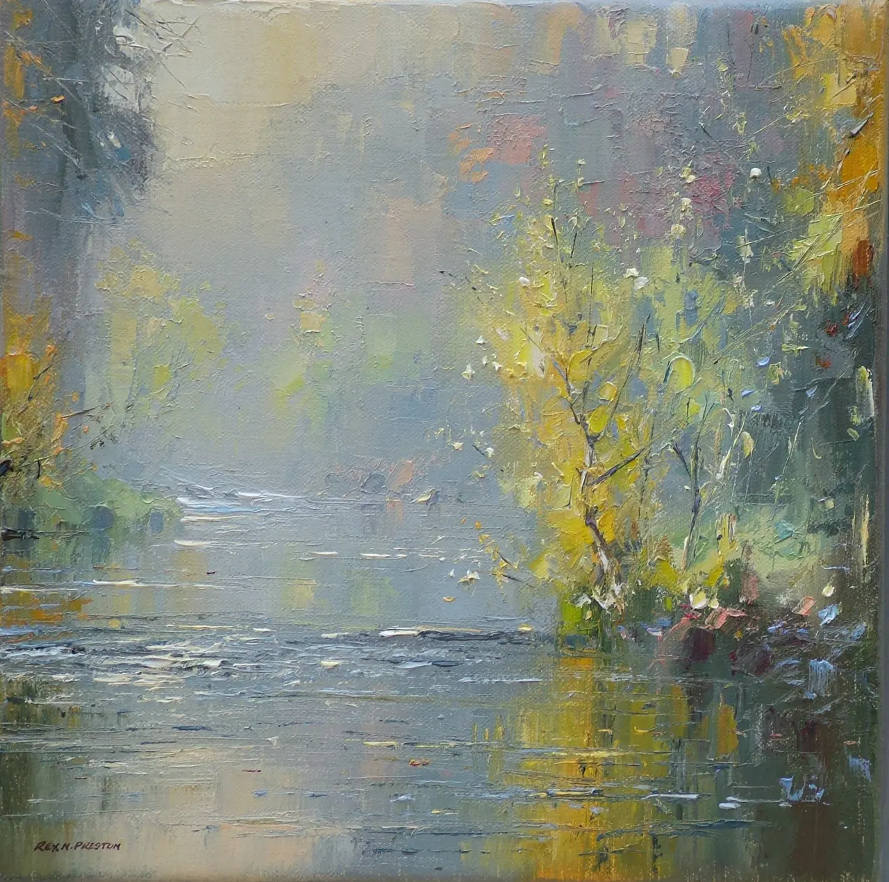 Rex Preston - autumn in chee dale